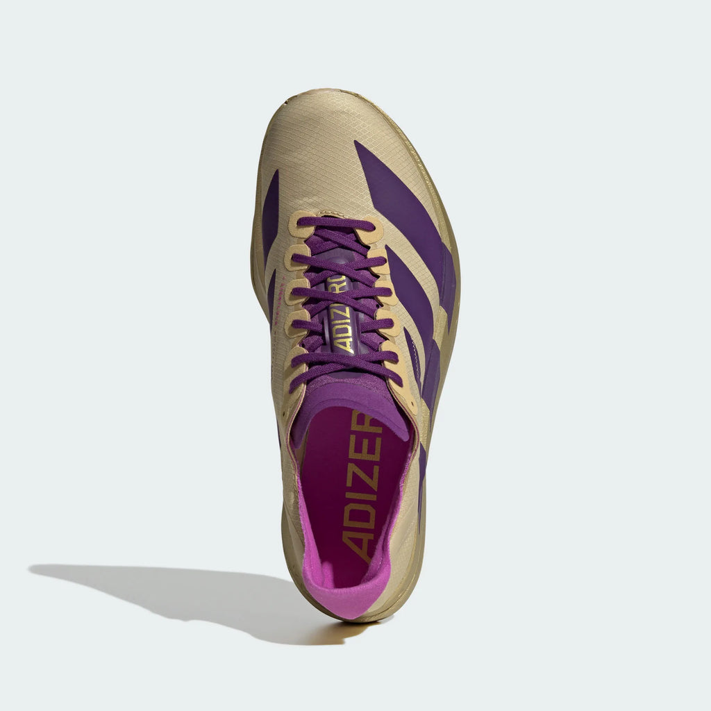 Adidas Adizero Adios Pro 4 Beige / Purple / Gold