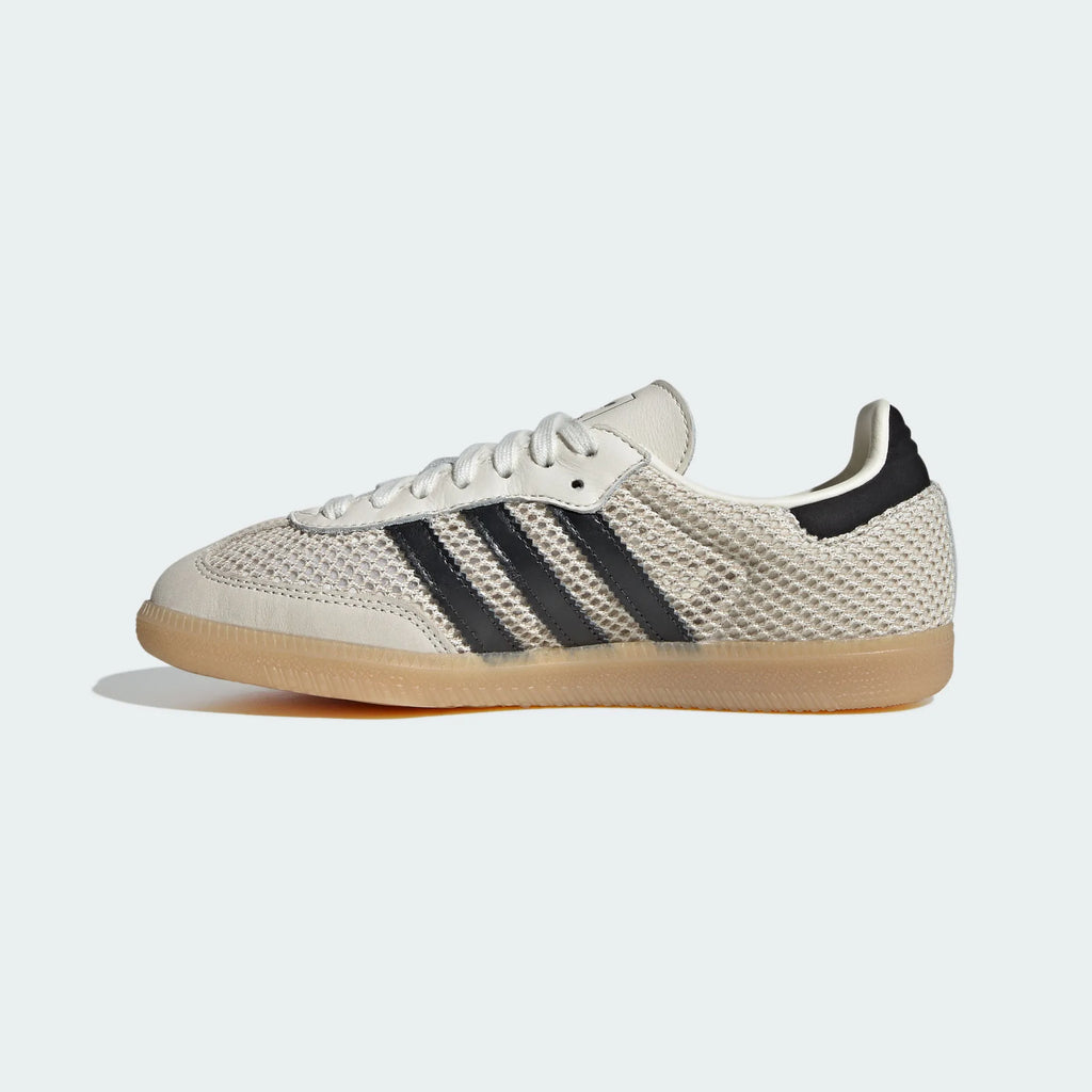 Adidas Originals – Cream / Black Mesh & Leather Casual Sneakers
