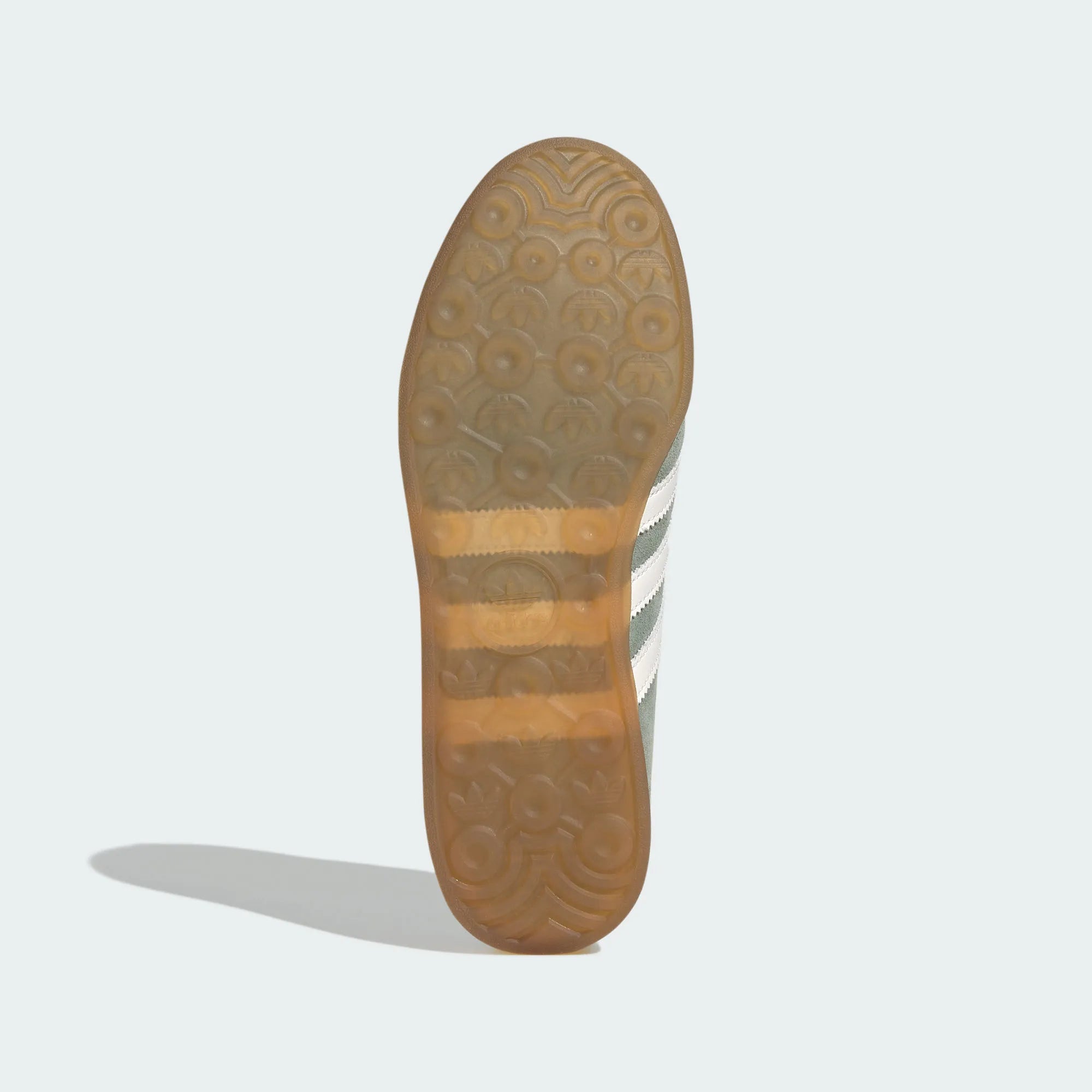 Adidas Originals – Sage Green / Off-White Suede Casual Sneakers