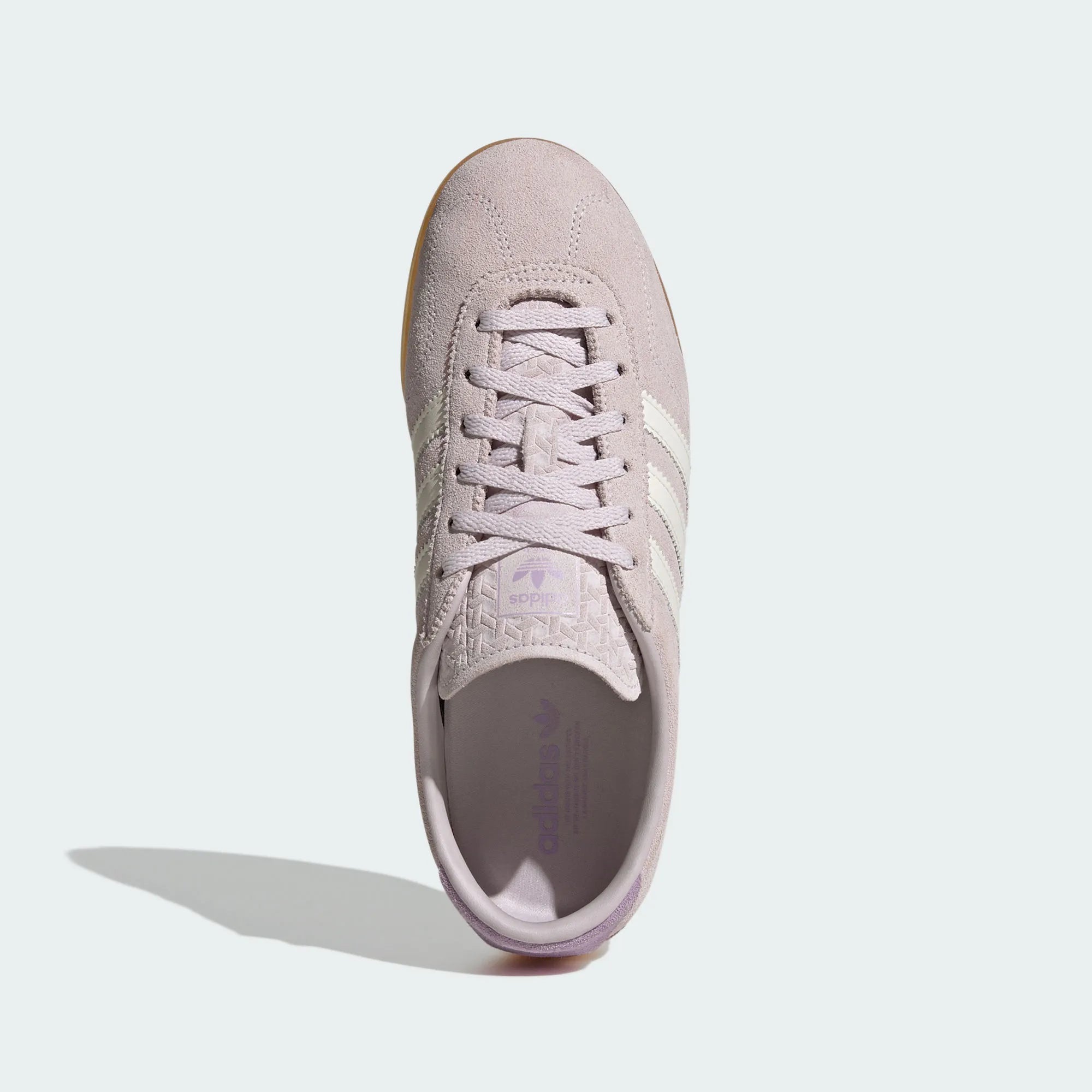 Adidas Originals – Light Lavender / Off-White Suede Casual Sneakers