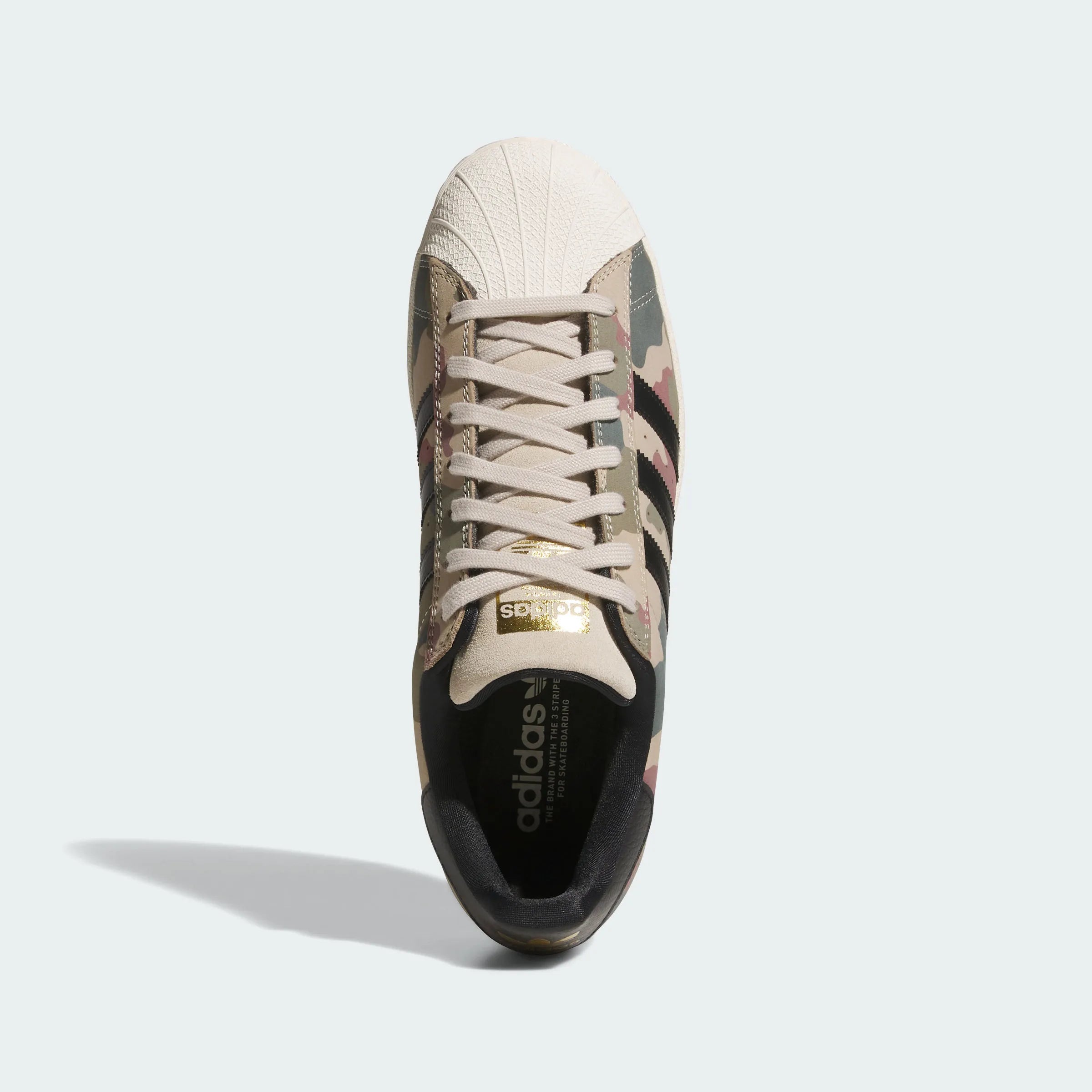 Adidas Originals – Camouflage Print Leather Casual Sneakers