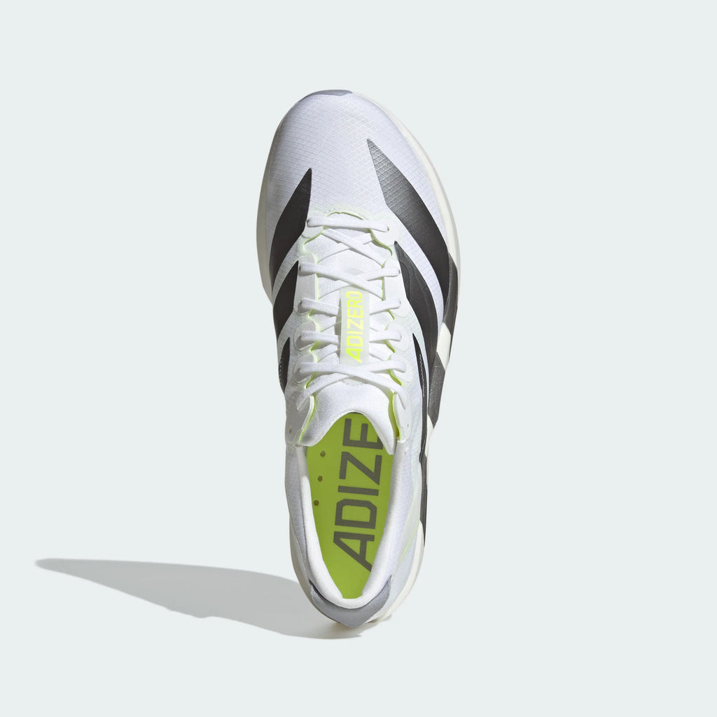 Adidas Adizero Adios Pro 4 White / Metallic Silver / Lime Green