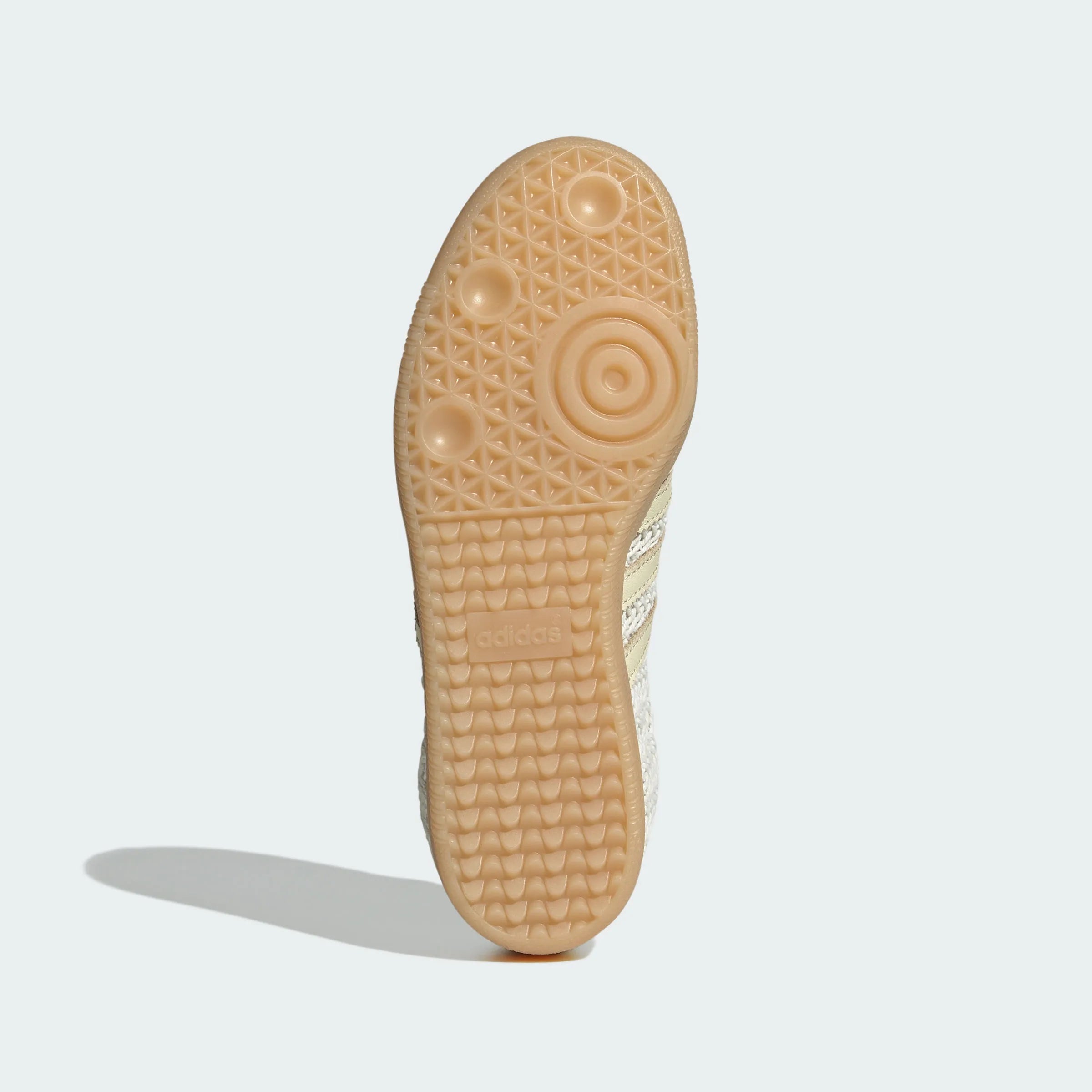 Adidas Originals – Cream White Woven Suede Casual Sneakers
