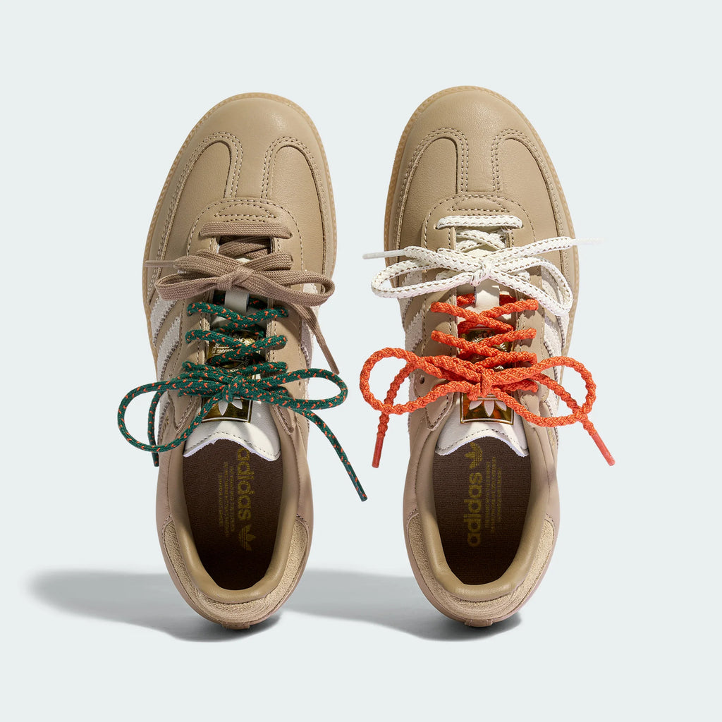 Adidas Originals – Beige / White Leather Casual Sneakers