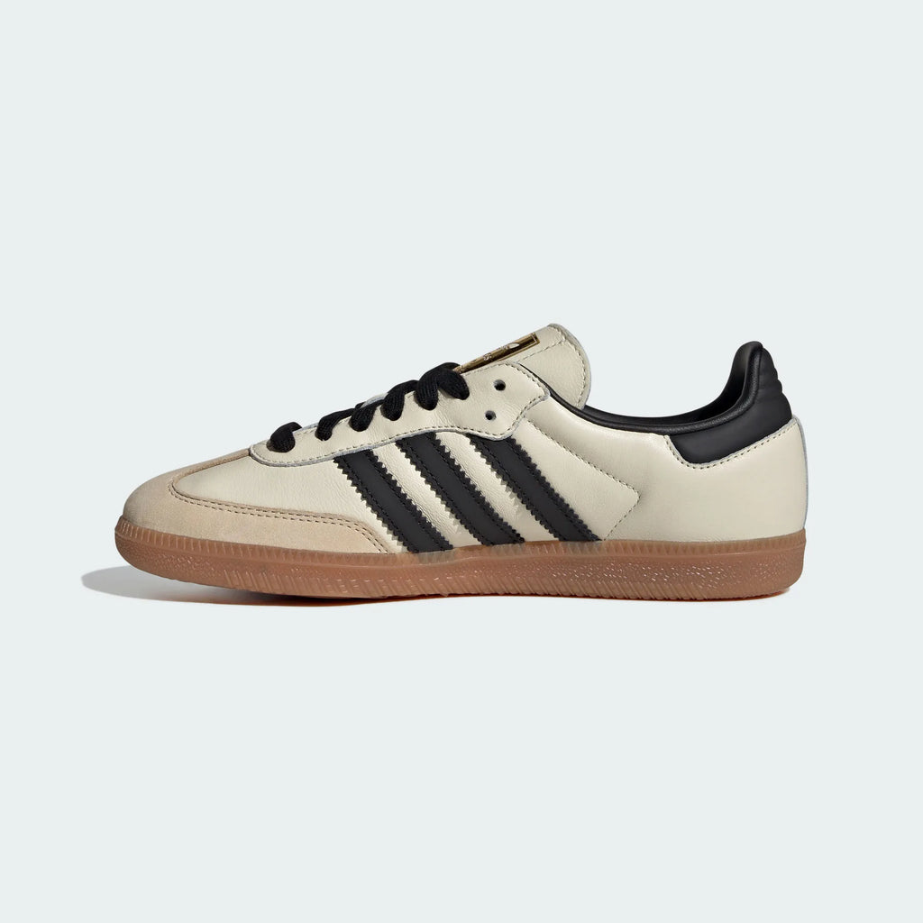 Adidas Originals – Cream / /Black Leather Casual Sneakers