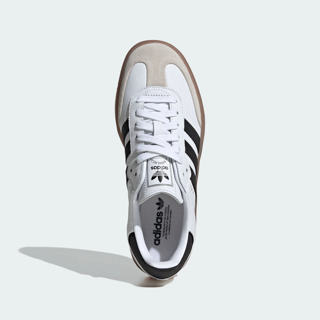 Adidas Originals – White / Black Platform Leather Casual Sneakers