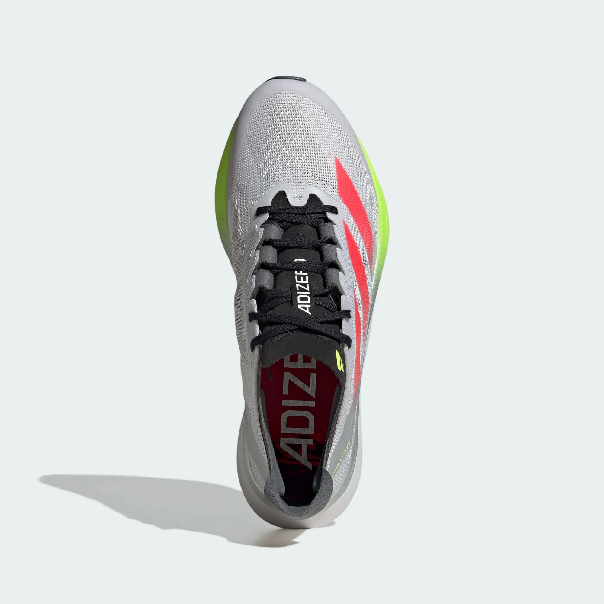 Adidas Adizero Boston 12 Grey / Red / Lime Green