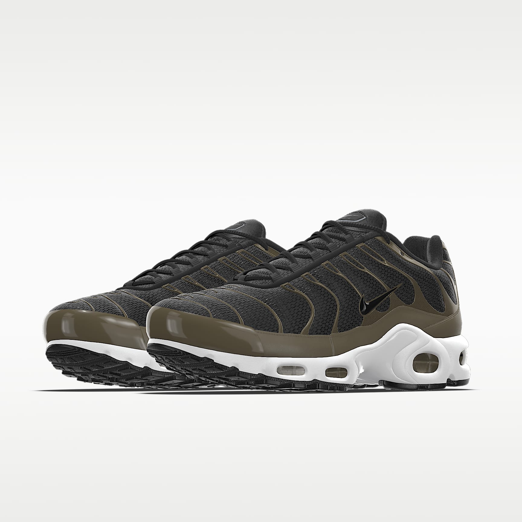 Nike Air Max Plus Black / Olive Green / White