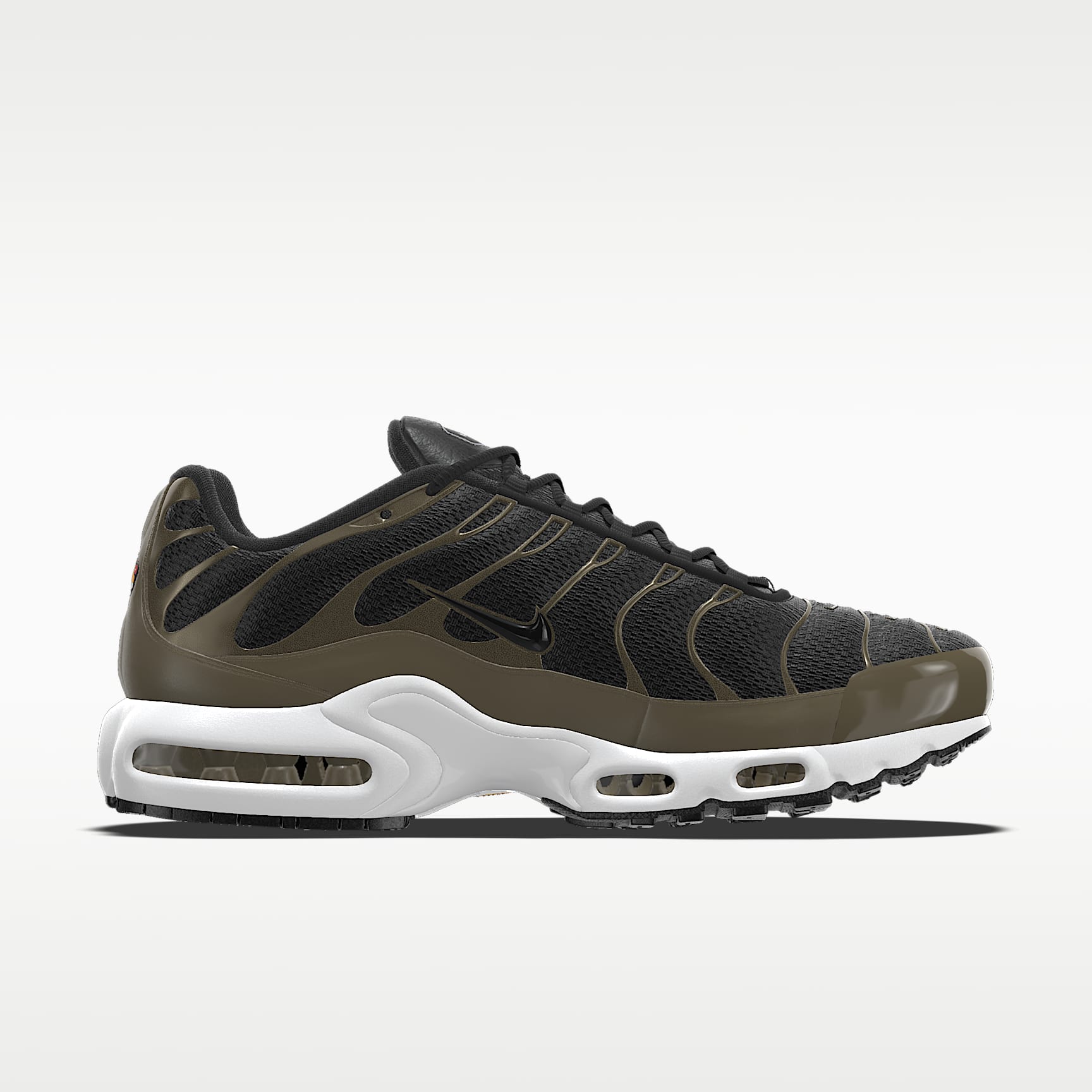 Nike Air Max Plus Black / Olive Green / White