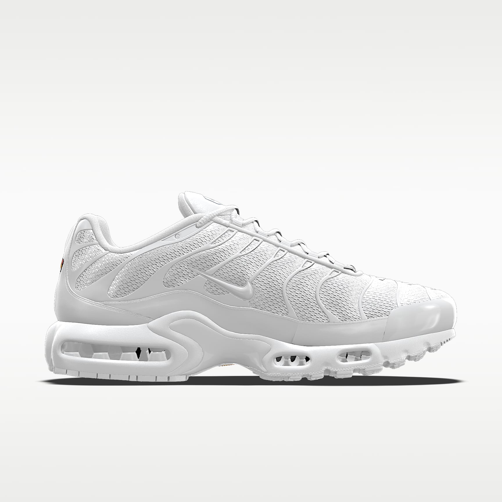 Nike Air Max Plus  —  Triple White