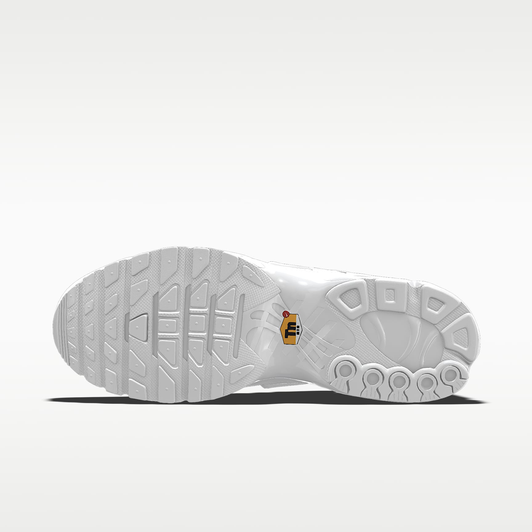 Nike Air Max Plus  —  Triple White