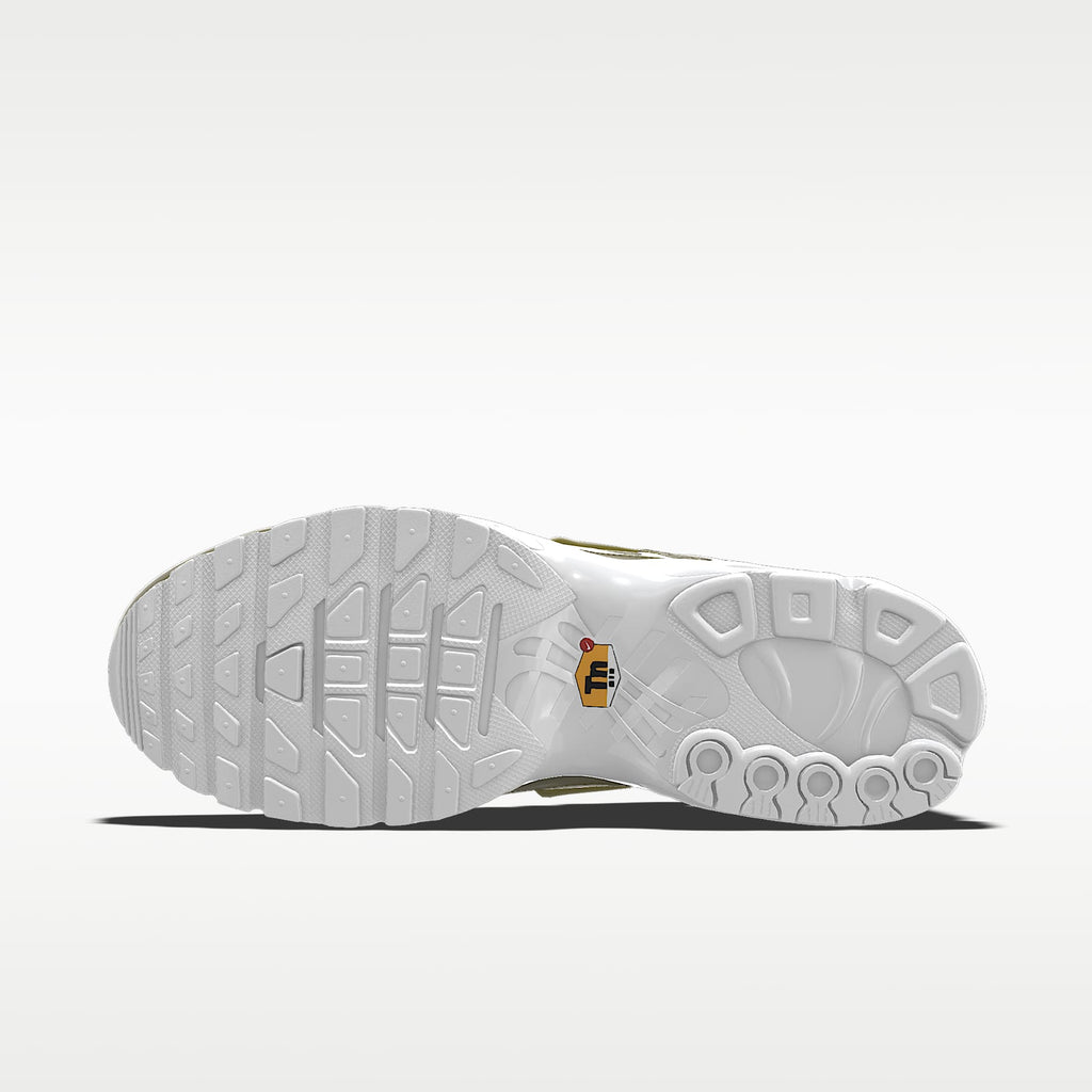 Nike Air Max Plus Olive Green / Metallic Silver / White