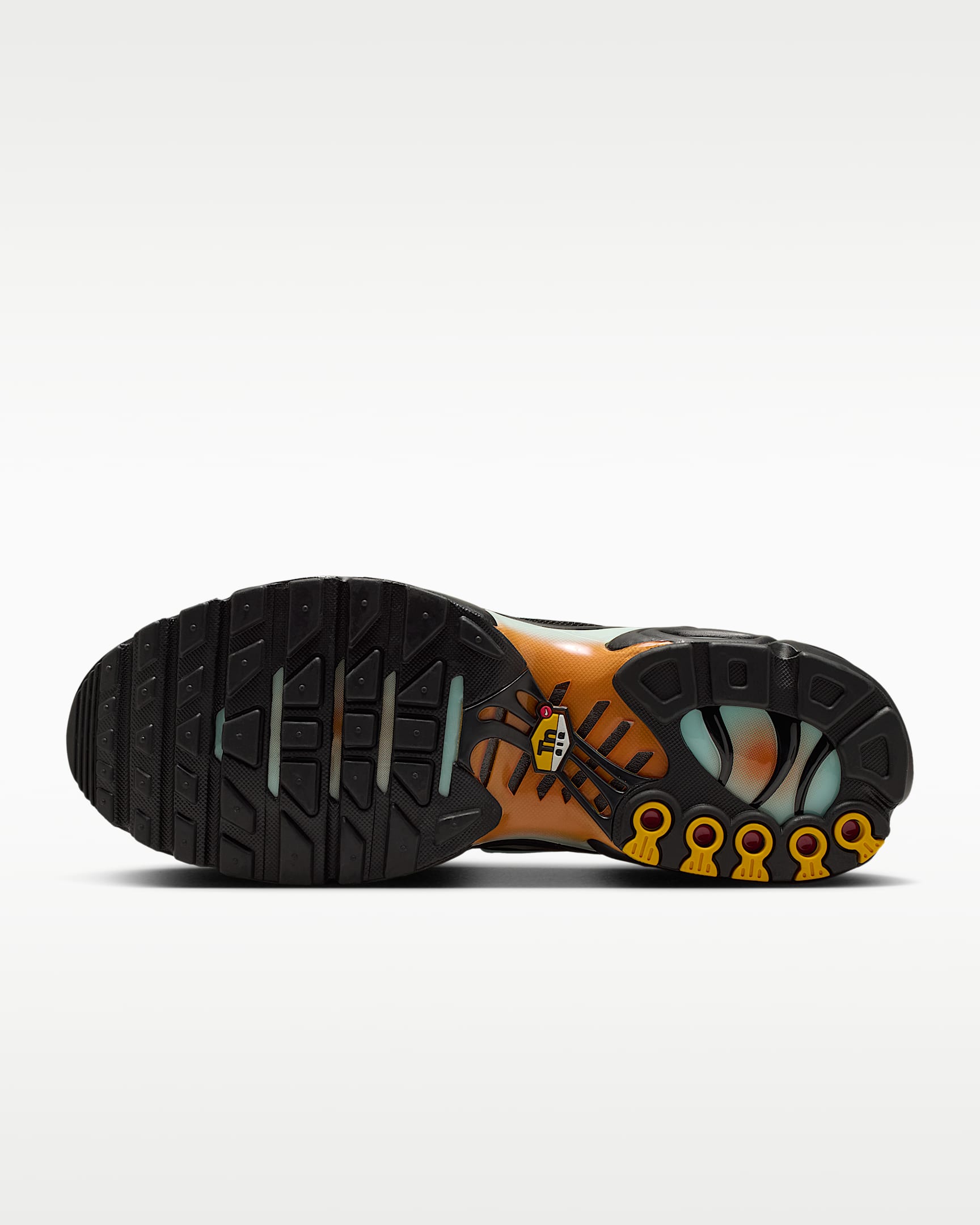Nike Air Max Plus – Black/Tiffany Blue/Orange Gradient Sneaker