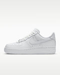 Nike Air Force 1 '07 Triple White Leather Sneakers