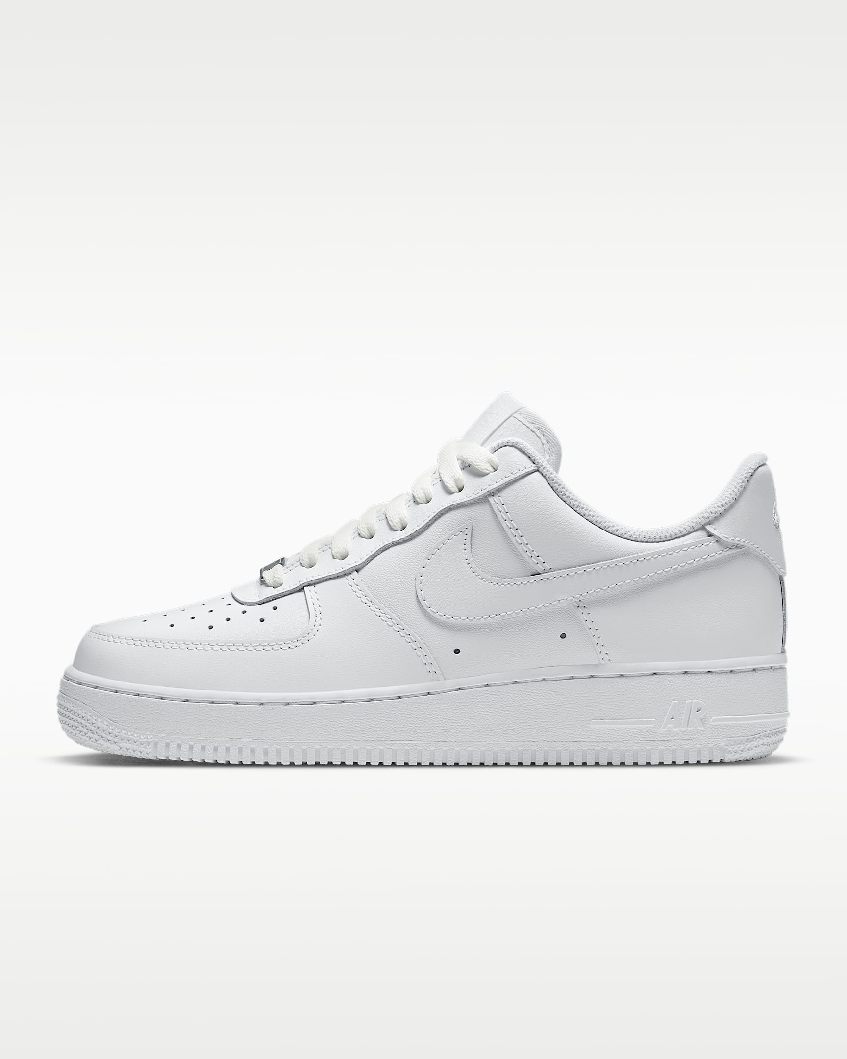 Nike Air Force 1 '07 Triple White Leather Sneakers