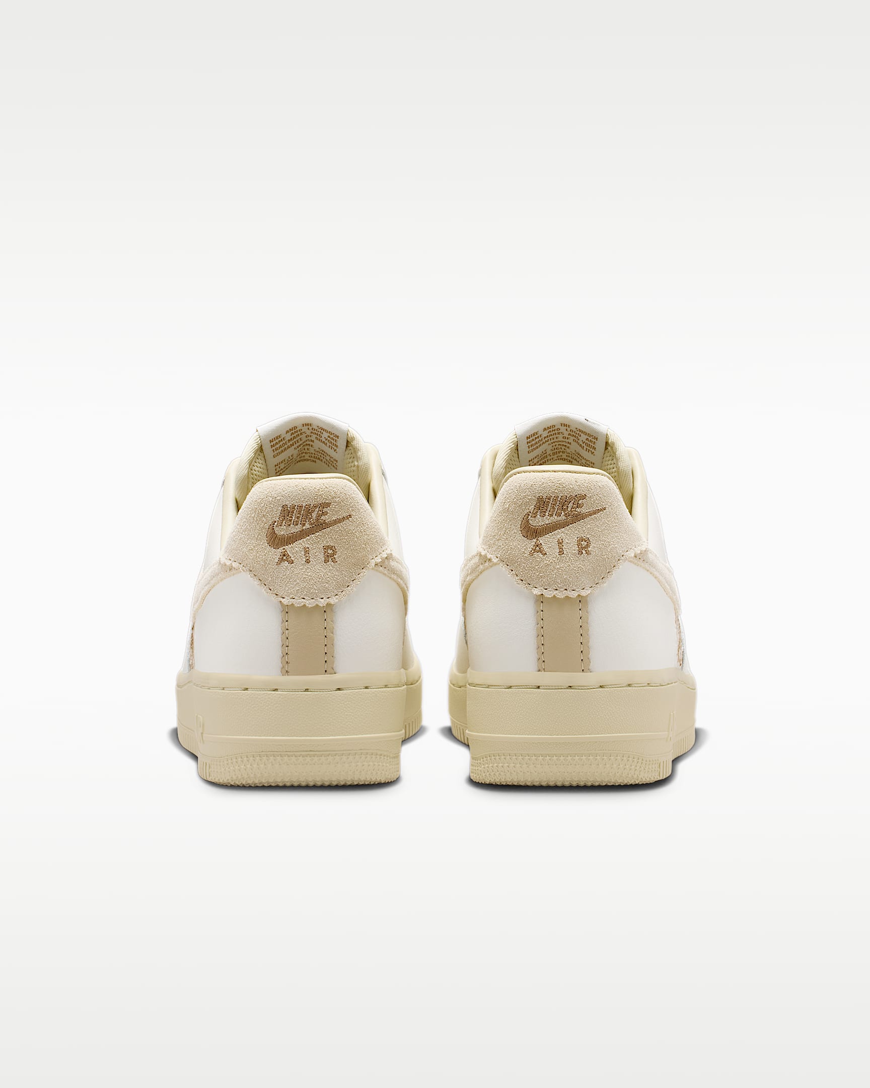 Nike Air Force 1 '07 Sail Beige Woven Embroidery Sneakers
