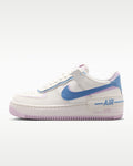 Nike Air Force 1 Shadow White Blue Lavender Sneakers