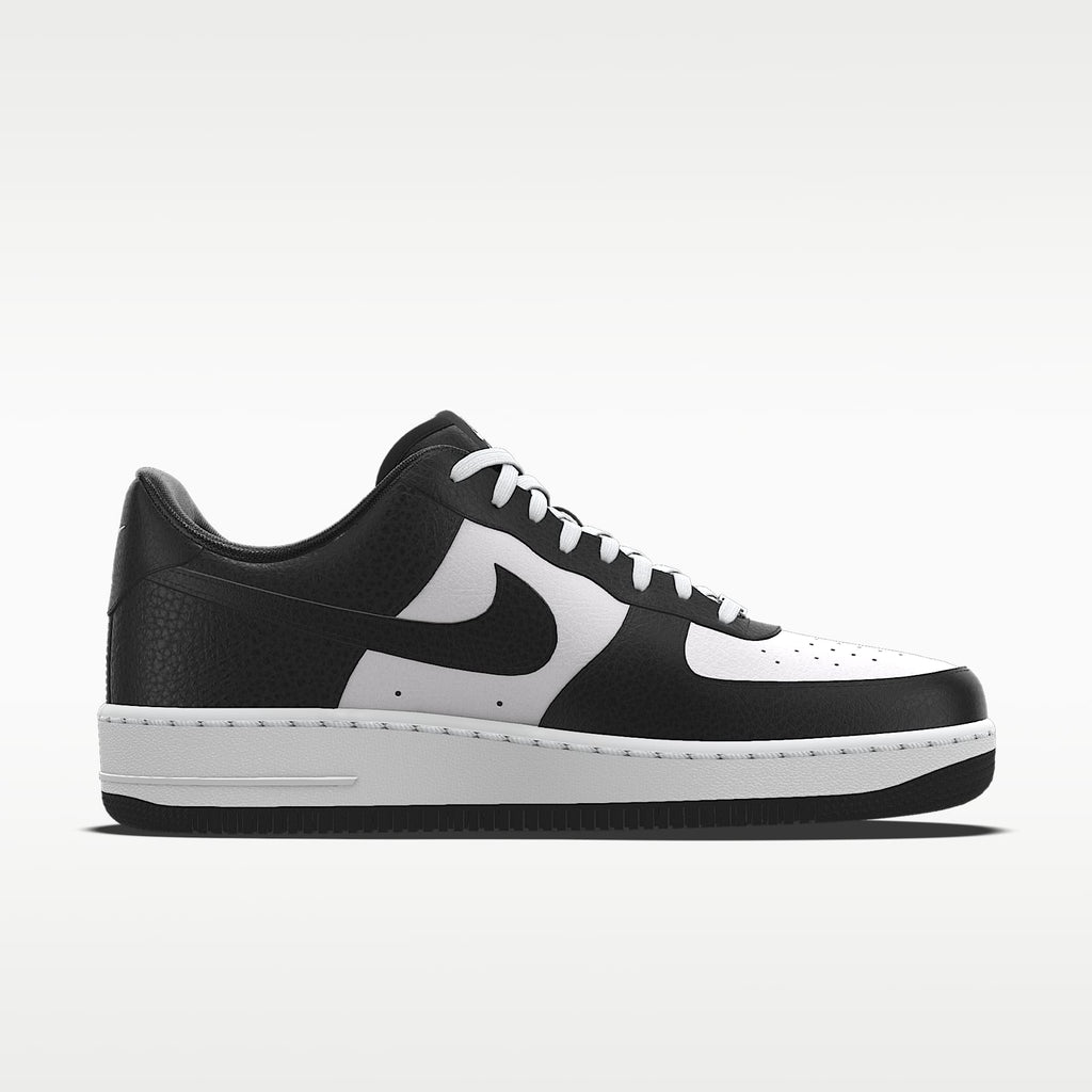 Nike Air Force 1 '07 Black White Panda Color-Block Sneakers