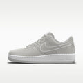 Nike Air Force 1 '07 Light Gray White Outline Monochrome Sneakers