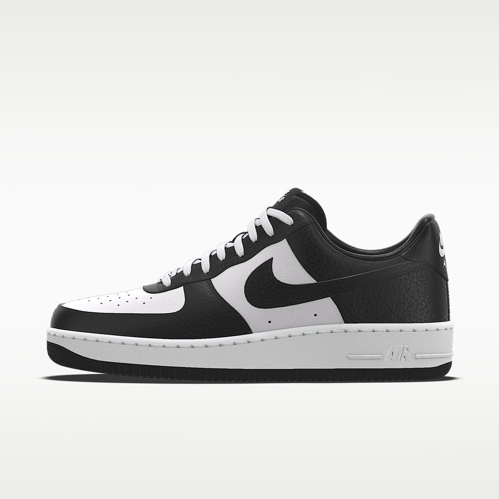 Nike Air Force 1 '07 Black White Panda Color-Block Sneakers