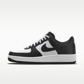 Nike Air Force 1 '07 Black White Panda Color-Block Sneakers