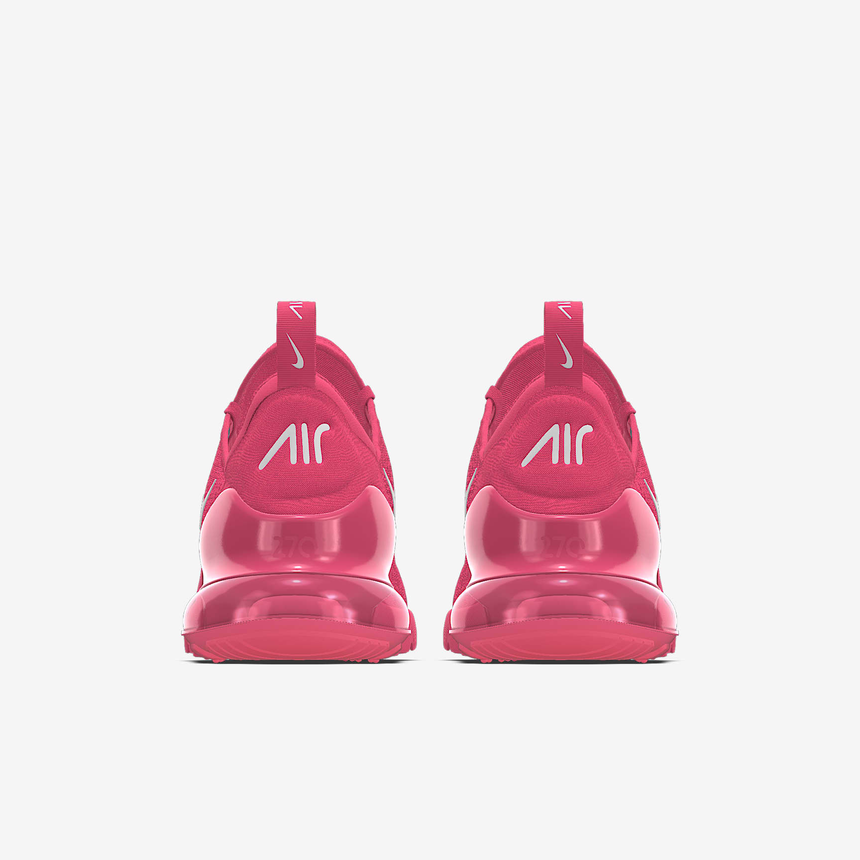 Nike Air Max 270 By You – Hot Pink/White Custom Sneaker