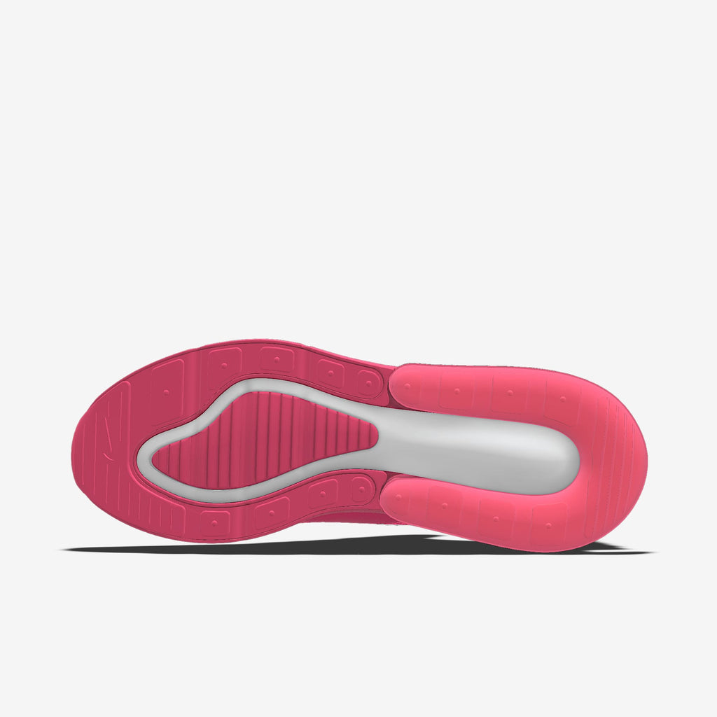 Nike Air Max 270 By You – Hot Pink/White Custom Sneaker
