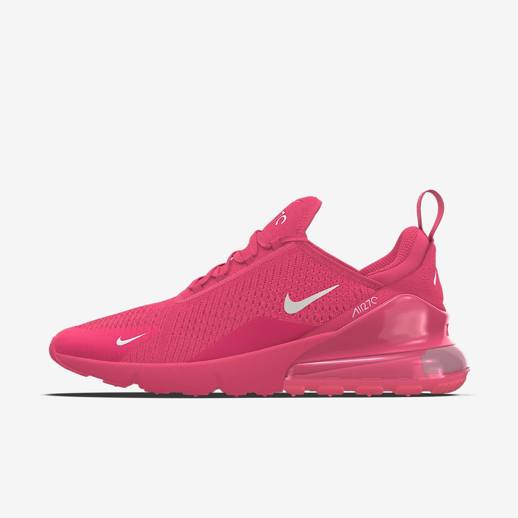 Nike Air Max 270 By You – Hot Pink/White Custom Sneaker