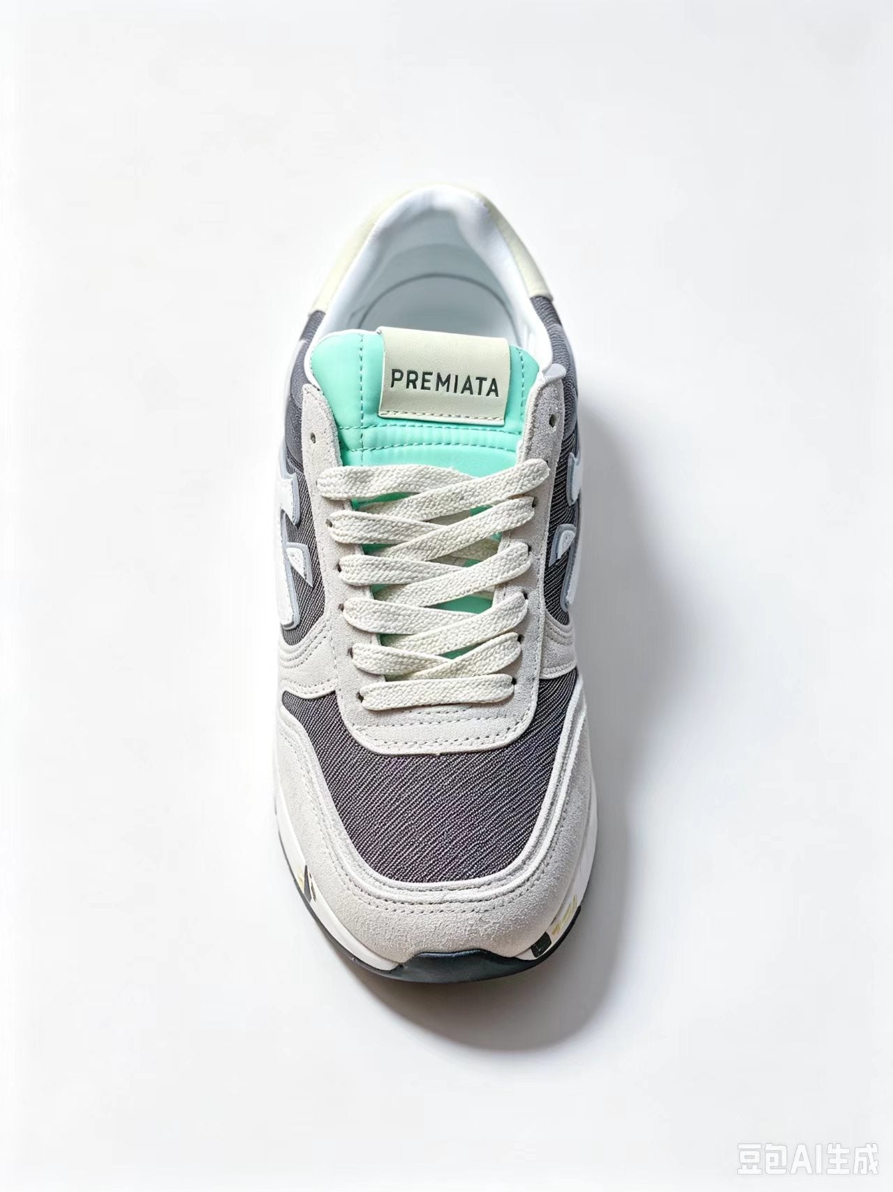Premiata Retro Low-Top Sneakers | Grey & Black | Suede & Cowhide | EU 38–45