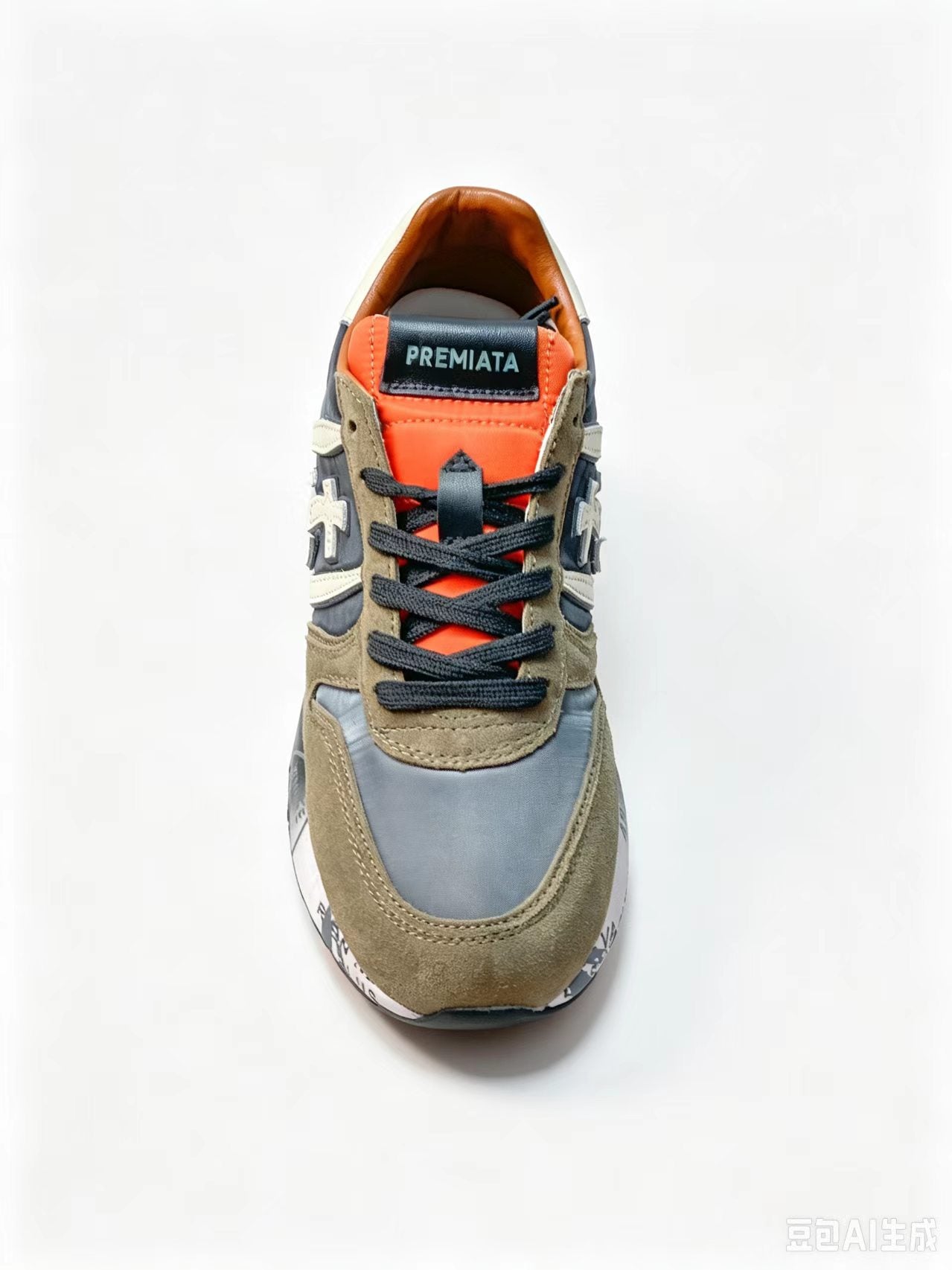 Premiata Retro Low-Top Sneakers | Military Green | Suede & Cowhide | EU 38–45