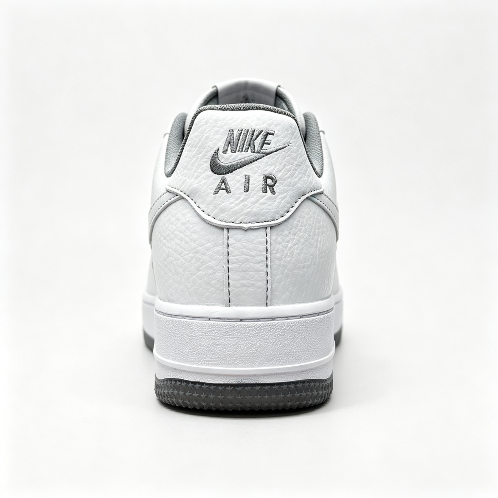 Nike Air Force 1 '07 Low 'Custom White / Grey' – Men's Tonal Sneaker