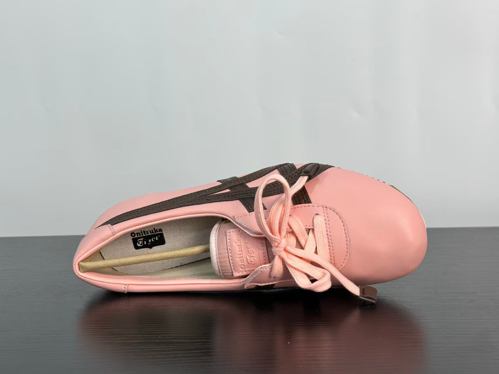 VERSACE × Onitsuka Tiger "Tai-Chi Sakura" Low-Top Sneakers | Pink | Leather & Suede | EU 36–41.5