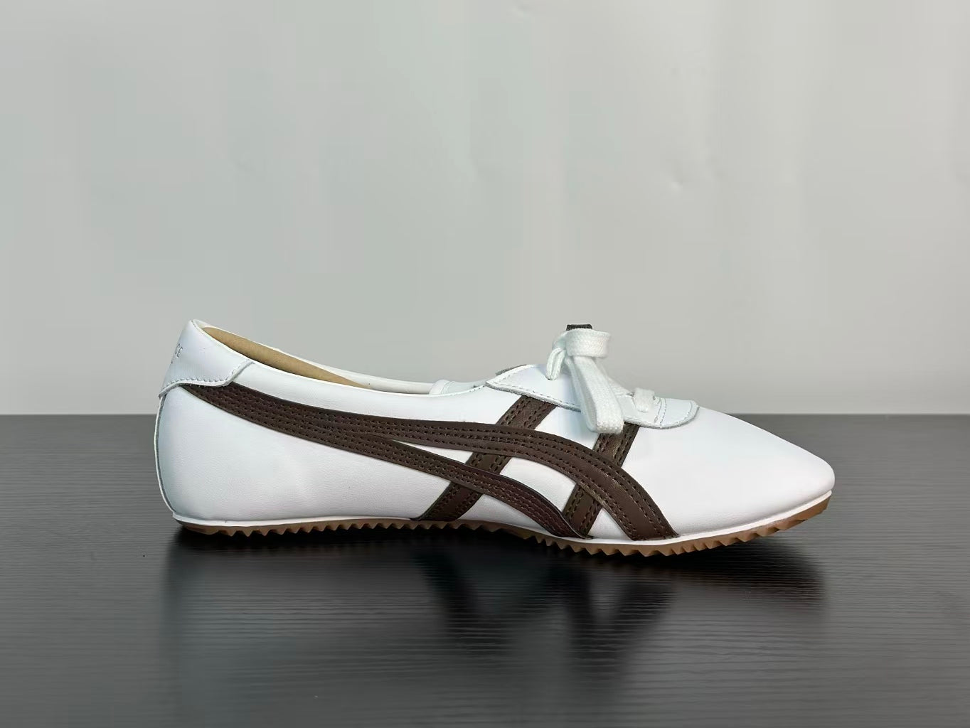 VERSACE × Onitsuka Tiger "Tai-Chi Sakura" Low-Top Sneakers | Black & White | Leather & Suede | EU 36–41.5