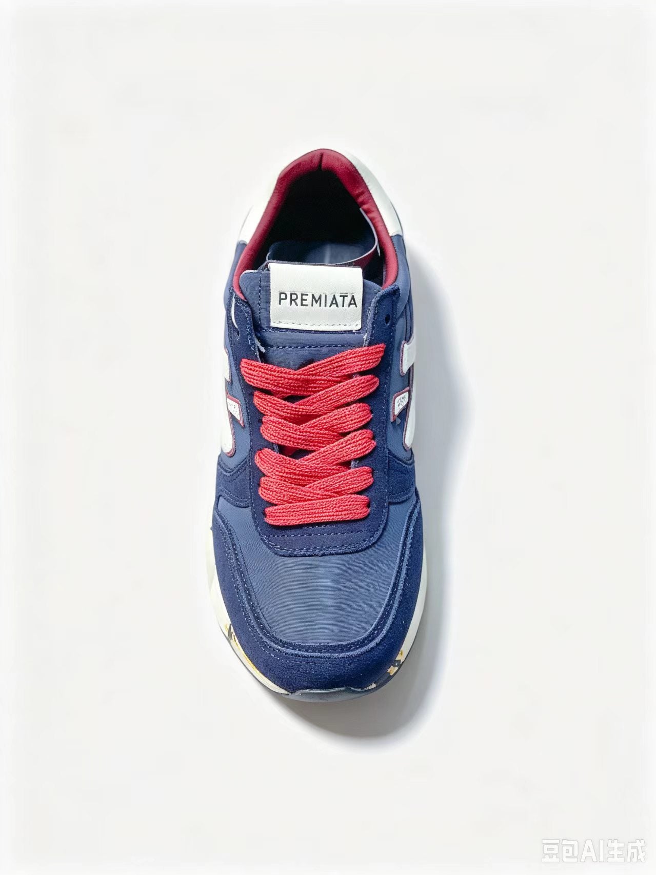 Premiata Retro Low-Top Sneakers | Blue | Suede & Cowhide | EU 38–45