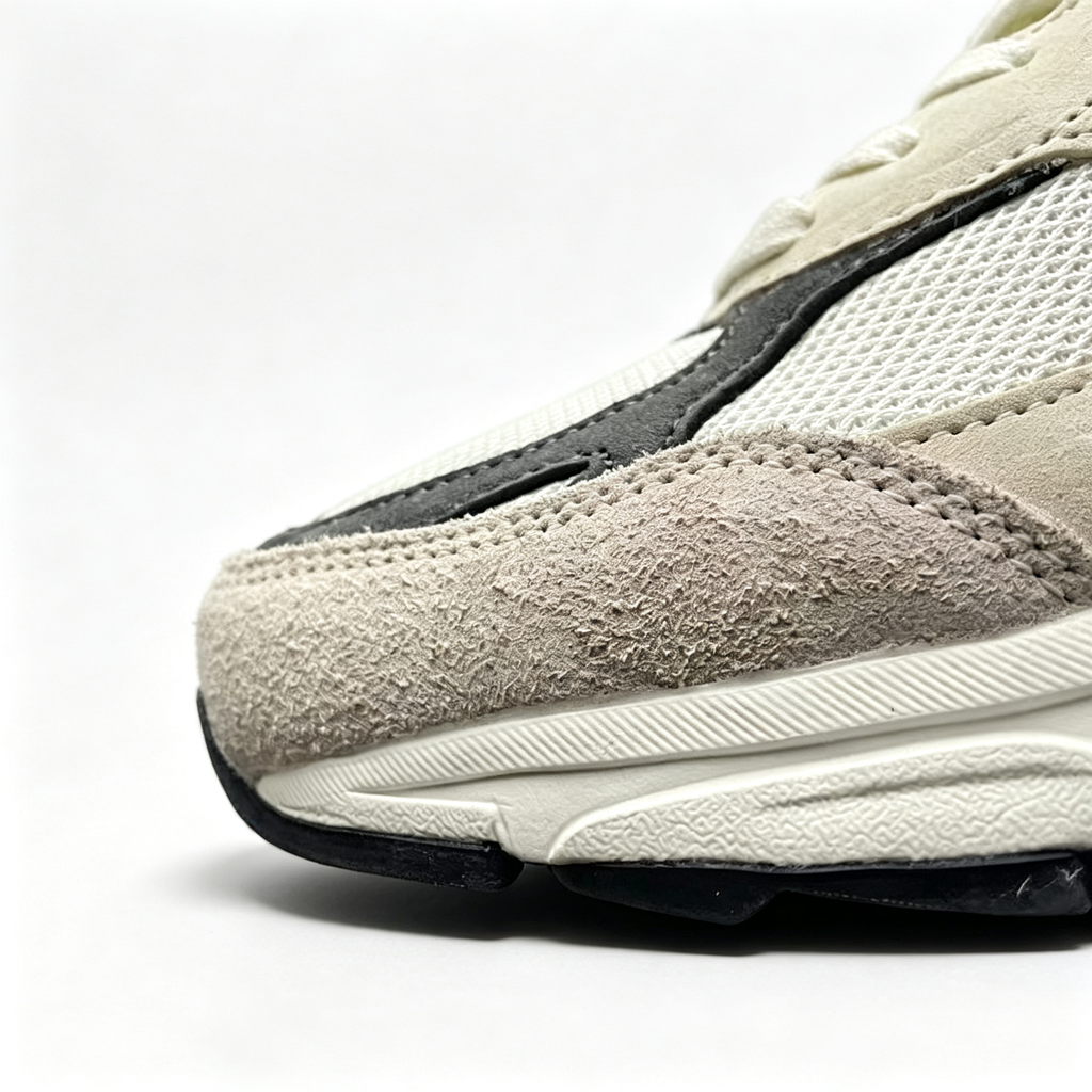 JJJJound x New Balance 990v3 Sneakers — Moonbeam
