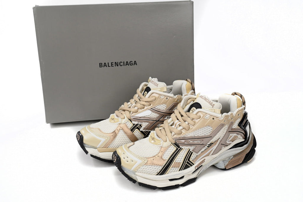 Balenciaga Runner Sneaker – Distressed Low-Top