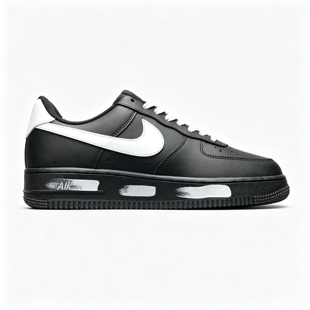 Nike Air Force 1 '07 Low 'Custom Graffiti Text Print' – Men's Art Edition Sneaker