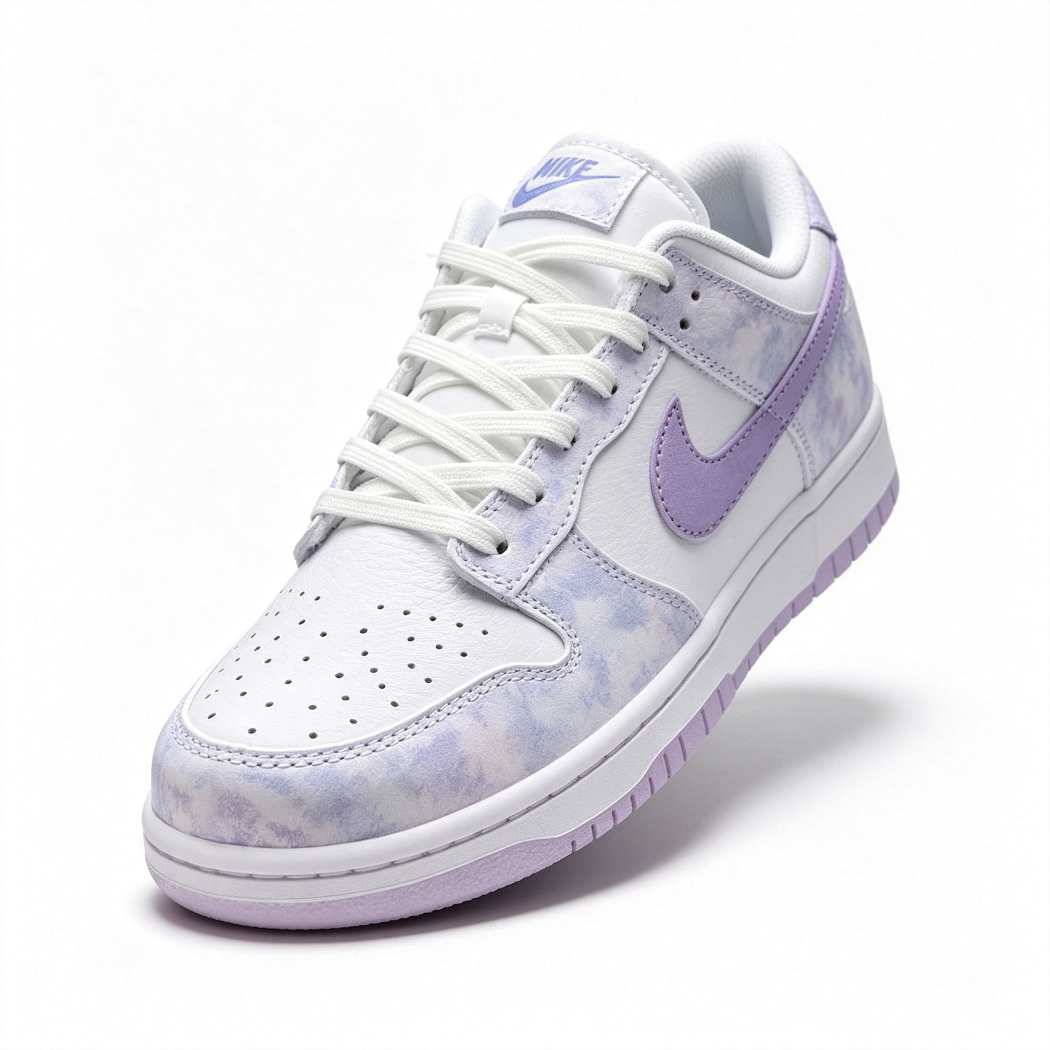 Nike Dunk Low 'White / Lavender / Tie-Dye'