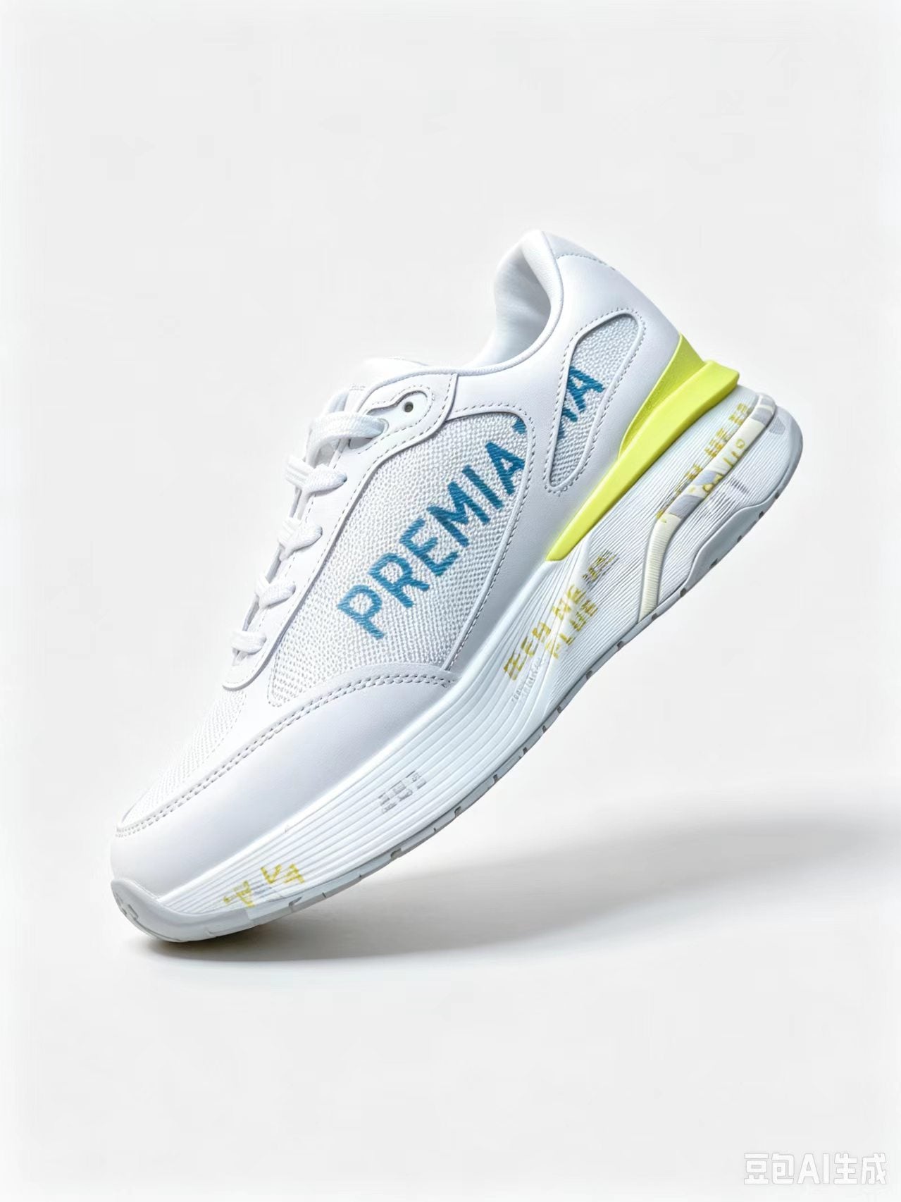 Premiata Moerun 6822 Low-Top Sneakers | Union Jack Detail | Sizes 37–45